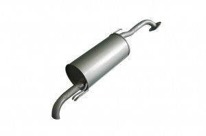 Глушитель основной KIA Cerato II (2008-2013) (дв.1.6) Ижорский глушитель 136408 136408 IZHORA