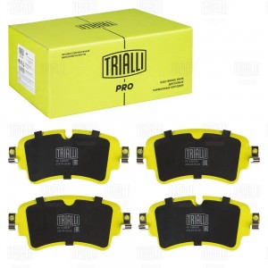 Колодки торм. Audi A4 (B9) (17-)/A5 (16-)/Q5 (17-) диск. зад. (керам.) (PF 4349C PF4349CR TRIALLI