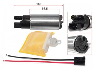 Универсальный бензонасос 12V, 3BAR, 90LH,   V1500-2200 D15, D16, B16, B20, F20,  STFP06 SAT