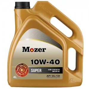 Масло моторное MOZER SUPER SG/CD 10W40 п/синт.4л 4633754 MOZER