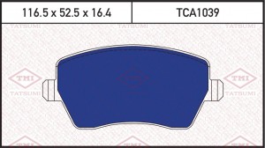 NISSAN/RENAULT/LADA LOGAN MCV/ LARGUS c тормозной системой TRW TCA1039 TATSUMI