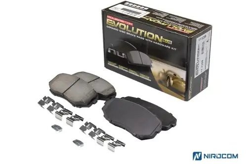 Колодки тормозные дисковые 17-1258 POWERSTOP