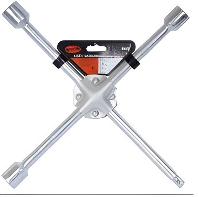 Ключ баллонный крестовой (17, 19, 21 1/2") "АвтоDело" (усиленный) 34411 AVTO DELO