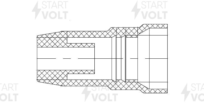 Наконечник катушки зажигания для а/м Chevrolet Cruze (09-)/Orlando (10-) 1.6i/1. STC 0558 START VOLT