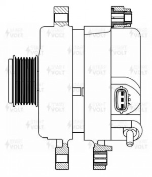 Hyundai Starex H1/Grand Starex 2007> LG0818 START VOLT