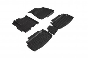 Коврик салона CHERY Tiggo 4 (17-) / 4 Pro (20-) полиуретан черный (4 предм.) SEI 94396 SEINTEX