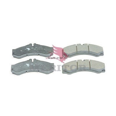 колодки дисковые !передние/задние WVA 29076/29153 \MB Sprinter/VW LT MDP1043 MERITOR