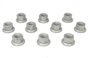 Комплект гаек (в комплекте 10шт.) M22x1,5 мм, ключ-SW32 наружн., D=46 mm упорной JAE002090067210 JOST