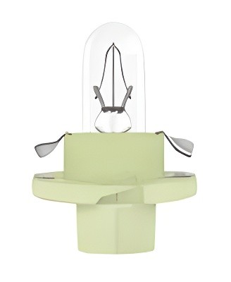 Лампа 12V 2W BAX8.4d зеленый патрон OSRAM 2352 MFX6 OSRAM