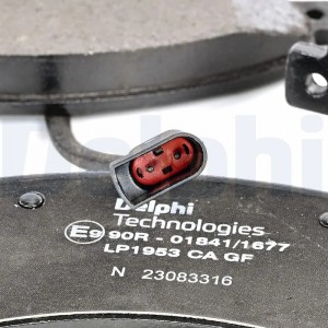 LP1953 колодки дисковые п.\ Ford Transit/Tourneo Connect 2.2TDCi 06> LP1953 DELPHI