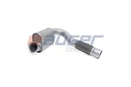 Патрубок КАМАЗ ТКР приемный с гофрой и резонатором 5490 (дв. Mercedes OM457LA) ( 77082 AUGER