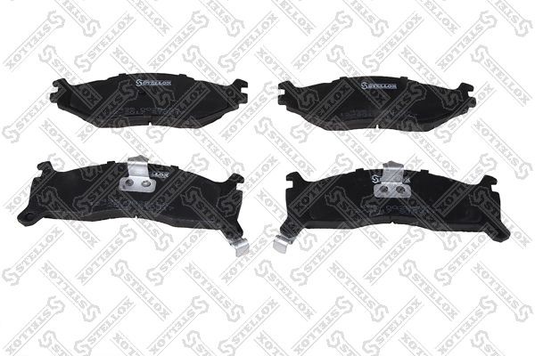 колодки дисковые передн.!\Chrysler Neon/Voyager/Grand Voyager 1.8-3.5 91-99 без  495-002B-SX STELLOX