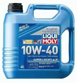 LIQUI MOLY SUPER LEICHTLAUF 10W40 4Л API SN ACEA A3/B4 MB 229.3 VW 501 01/505 00 9504 LIQUI MOLY