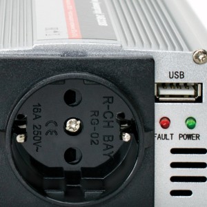 Преобразователь напряжения (инвертор) 24-220V 1500Вт AVS 80325 AVS