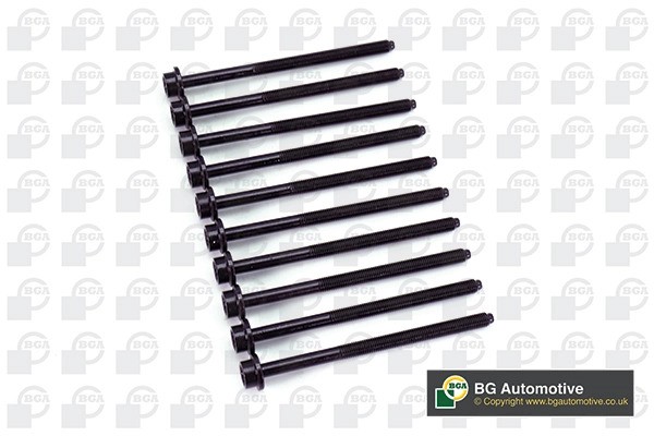 к-кт болтов ГБЦ! 10шт.\ VW Golf/Polo 1.4 16V 97> BK4301 BG AUTOMOTIVE