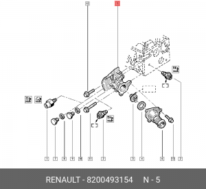 RENAULT KANGOO (2003-2007) 8200493154 RENAULT