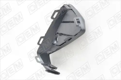 Решетка в бампер нижняя левая Volkswagen Polo sedan 6 (2020-нв) под парктроник OEM1522L OEMPARTS