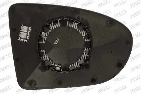 стекло зеркала лев. с подогр. выпукл.!\ Nissan Qashqai (J10) 06-10 DS7107514 PRASCO GROUP