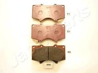 TOYOTA LAND CRUISER 120/PRADO PA205AF JAPAN PARTS GROUP