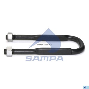 Стремянка рессоры M24*3.0-B0104-104/310 HT42 replaceable through B010M24B022 SCA 041135 SAMPA