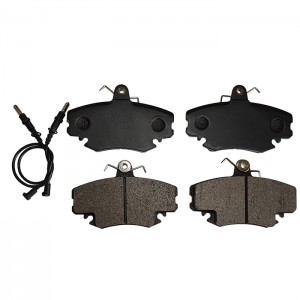 Колодки тормозные дисковые RENAULT LOGAN 04-/SANDERO 08-/CLIO 91- (старый арт. C GK0925 CTR