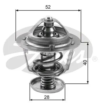 Термостат MAZDA GATES TH24782G1 GATES