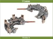 диодный мост! Nippondenso D 8-40A\ Isuzu Trooper 3.2, Suzuki Esteem, Toyota TT34690 TESLA TECHNICS