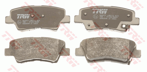 Колодки задние SSANGYONG ACTYON II, SPORTS I-II, KORANDO, KIA CARENS IV GDB3594 GDB3594 TRW
