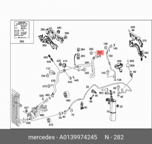 прокладка пробки сливной! 18x22x2\ MB G 550 A0139974245 MERCEDES BENZ