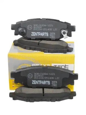 колодки дисковые задние! Subaru Legacy IV 2.0i/2.5 I/Outback 2.5i 03> Z07279 ZENTPARTS