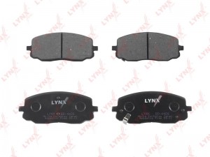 колодки дисковые передние!\ Hyundai i10 08-17, KIA Picanto 1.0-1.2/1.1D 04> BD-4409 LYNXAUTO