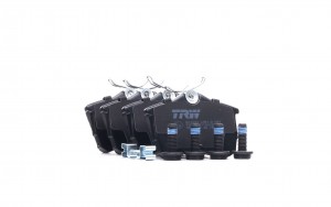 Колодки тормозные HONDA Accord (2.0/2.2/2.4) (98-02) задние (4шт.) TRW GDB3190 TRW