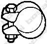 Хомут глушителя d=45 BOSAL 250-345 BOSAL