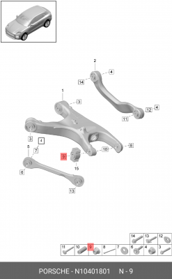 M14X1.5 М14*1,5 N 104 018 01 VAG