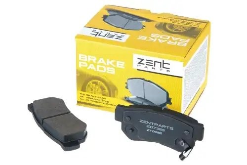 колодки дисковые задние! KIA Magentis 01>, Hyundai Sonata <01/Santa Fe 01> Z07365 ZENTPARTS