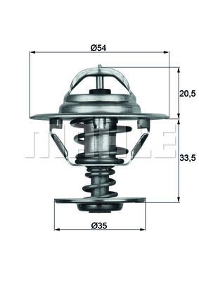 AUDI/ SEAT/ SKODA/ VW TX 14 87D MAHLE KNECHT