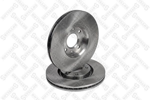диск тормозной передний!\ Citroen Berlingo/C3/C4/C5/Xsara 1.4-2.0i/1.6/2.0HDi 02 6020-9964-SX STELLOX