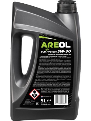 AREOL ECO Protect 5W30 (5L) масло моторное! синт ACEA C3, API SP, VW 504.00/507. 5W30AR020 AREOL