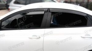 Дефлектор двери HYUNDAI Solaris седан (17-) COBRA TUNING H25617 COBRA TUNING