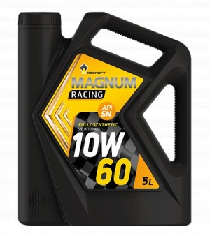 Масло моторное РОСНЕФТЬ MAGNUM Racing 10W60 SN/A3/B4 синт.5л PAO 40801750 ROSNEFT