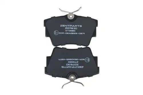 колодки дисковые задние!\ Renault Trafic1.9CDi/2.0CDi 01>/Opel Vivaro 1.9-2.5TDi Z07630 ZENTPARTS