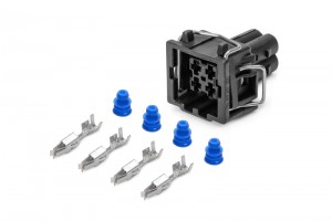 Разъем VW AUDI 4-х контактный датчика температуры и давления CARGEN AX6524S CARGEN