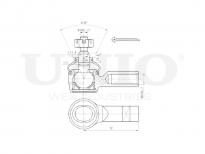 Наконечник рулевой SSP-10057 UNIO