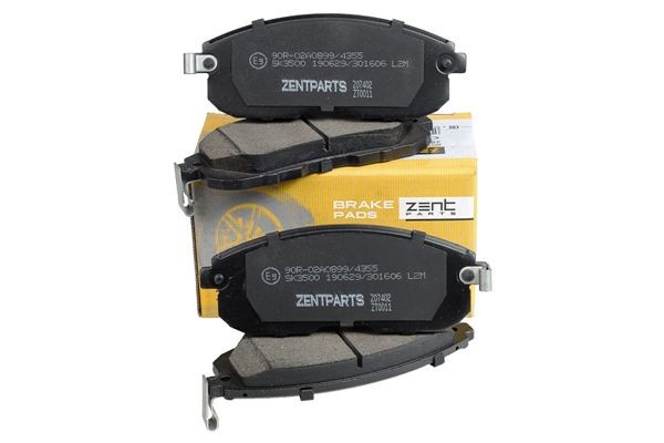 колодки дисковые передние!\ Nissan Teana III 2.5 13> Z07402 ZENTPARTS