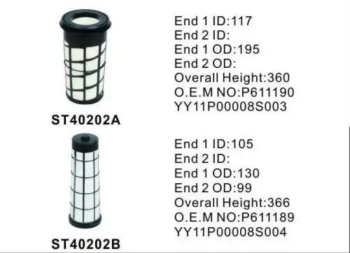 Фильтр воздушный ST40202AB STAL ST40202AB STAL