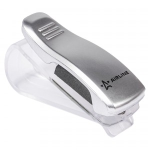 Держатель очков на солнцезащитный козырек серебристый AIRLINE AH-GH-01 AIRLINE