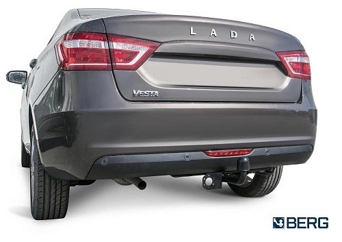 Устройство тягово-сцепное ЛАДА Vesta (15-) (съемный шар) без проводки BERG F6012003 BERG