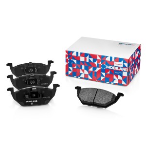 Колодки тормозные дисковые передние (4 шт.) с п/шум. пласт. для а/м VW POLO V се 429103530 MOBILAND