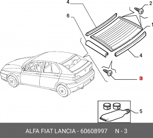 ПИСТОН 60608997 FIAT