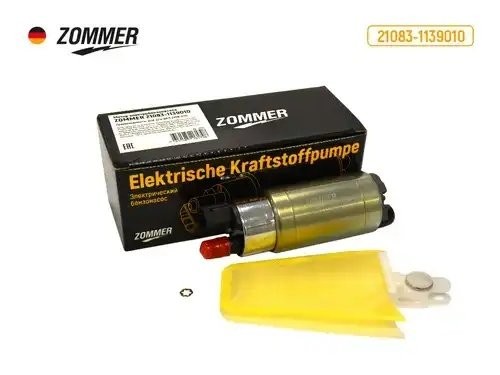 Бензонасос ВАЗ 2108, 2109, 2110, 2111, 2112 электр. (ан. BOSCH 0580453453) 21083-1139010 ZOMMER